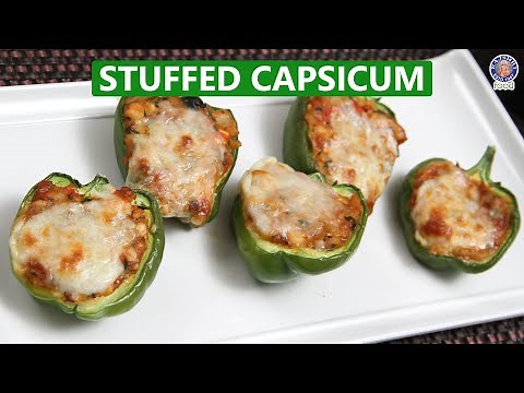 Stuffed Capsicum | Bharwan Shimla Mirch | Paneer Stuffed Bell Pepper | Easy Appetizer | Chef Ruchi