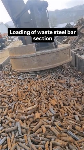 Engineering Gadgets on Instagram: "Loading of waste steel bar sections typically involves safely transporting scrap materials from one location to another for recycling or disposal. The process includes the use of heavy machinery, such as forklifts or cranes, to lift and load the steel bars onto trucks or containers. Proper safety protocols must be followed, including the use of personal protective equipment, to prevent accidents during the loading process. Additionally, the waste steel should b