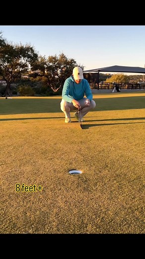 Educated guess > actually guessing. If you can estimate the percent slope you’re putting on, you can use putting charts to do quick formulas like this when you’re out playing to improve your green reading. Sure, it takes some extra effort and learning a new system, but if you truly want to improve, that’s what it takes. Want FREE putting charts? Comment “CHARTS” and I’ll send over a free copy! #golftok #greenreading #golfcoach #SanAntonioGolf #juniorgolf