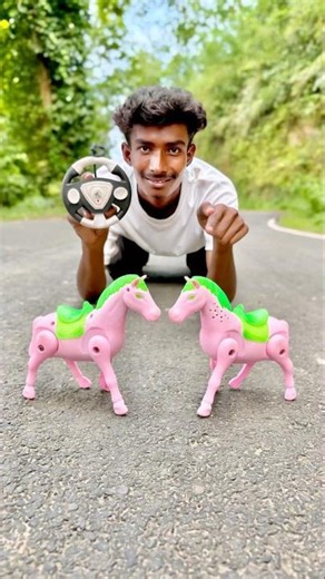 Horu 2Ta Remote Control Horse Deko ✅🎠 #shorts