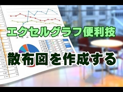 Excelグラフ #42 散布図を作成する