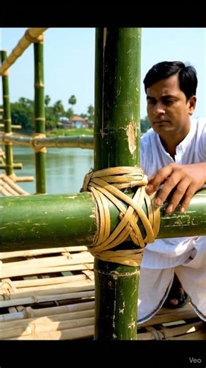 WORLD’S BIGGEST Bamboo Bridge in Bangladesh 🌉