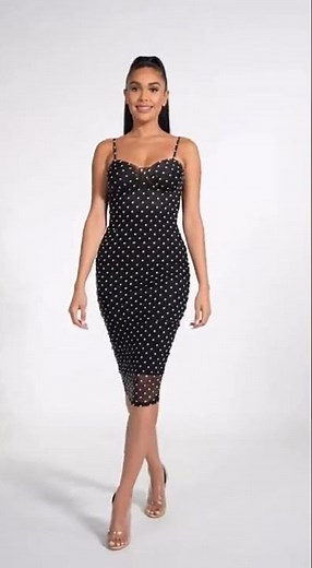 Chic polka dot design
