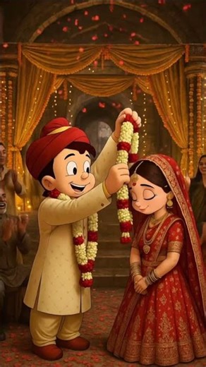 Bheem & Chutki Wedding | Funny & Emotional Cartoon Moments