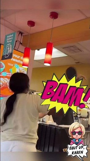 🍔 INSANE Fast Food FIGHT – Restaurant MELTDOWN Caught on Camera! 😱🔥