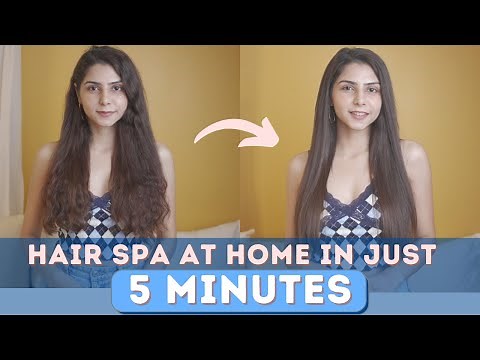 Hair Spa At Home In Just 5 MINUTES! | Updated Hair Care Routine
