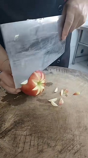 Apple Fruit Carving Art 🍎 | Fruit Art Style