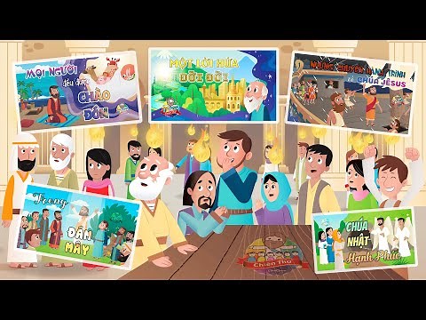 KINH THÁNH THIẾU NHI – 22 Câu Chuyện Kinh Thánh Tân Ước Tuyệt Hay! (4K)