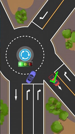 How to Turn Correctly on a Roundabout!