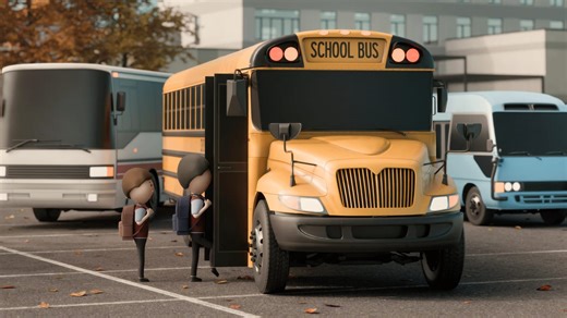 City Bus Manager - Official School Bus & Student Transportation DLC Launch Trailer - IGN