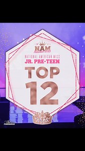 Our Top 12 for National American Miss Jr. Pre-Teen! Special thanks to @urbanhillphoto for our State Queen Photos!✨ | National American Miss
