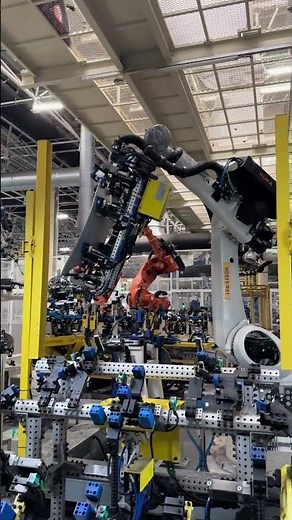 How KUKA Robots Transform Automotive Production Lines | Industrial Automation Solutions#welding