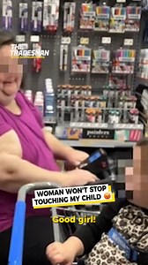 896K views · 11K reactions | What gives her the right to touch my baby  | The Tradesman | Facebook