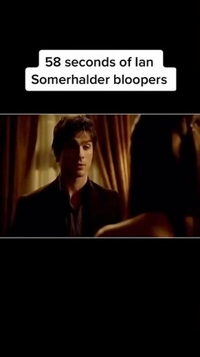 Ian Somerhalder Bloopers 😂 | The Vampire Diaries #Shorts