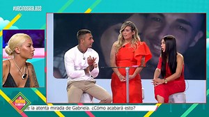 Gabriella se entera en directo que Álex también le ha sido infiel con Soraya