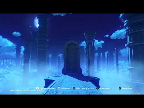 Genshin Impact Title Screen (PC, PS4, Switch)