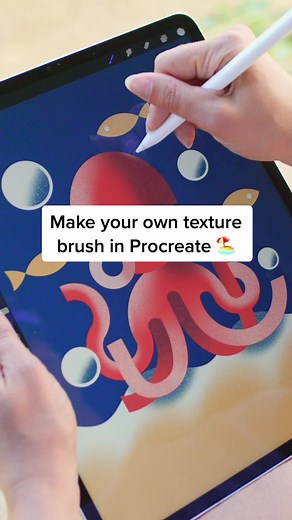 Create Custom Texture Brushes in Procreate