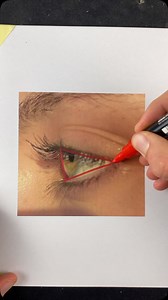 31K views · 654 reactions | Easy Trick To Draw Eye #howtodraw #drawing | Graphite Flow | Facebook