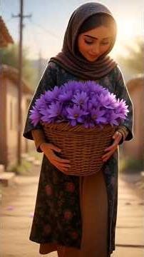 ✨watch till end may you like it"From Flower to Gold: The Incredible Journey of Saffron Harvesting"🌸