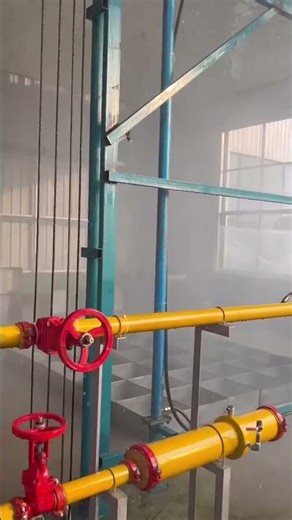 Fire Sprinkler Water Distribution Test