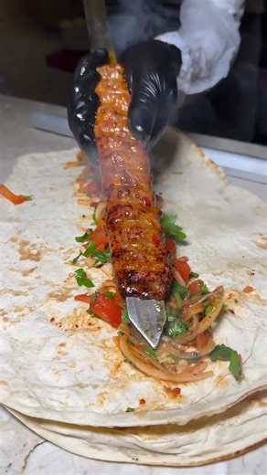 Delicious Kabobs in Istanbul, Turkey