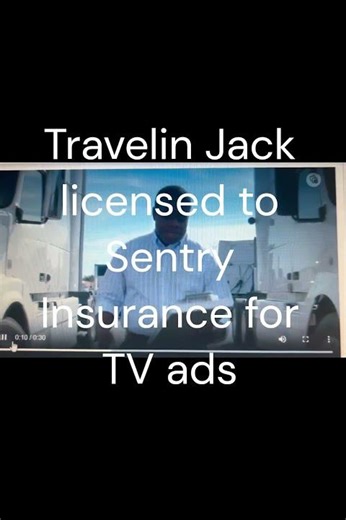 "Sentry Insurance Co." licenses "Travelin' Jack" for TV advertisement!