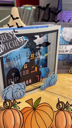 Sam Calcott UK-Mixed Up Craft on Instagram: "Live in 10 minutes over on the @craftstashcouk FB page launching my new Spooky Halloween collection! 🎃come over and join me if you can. 😁"