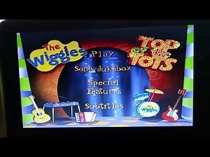 The Wiggles Top Of The Tots (2004 Australian DVD Menu Walkthrough)
