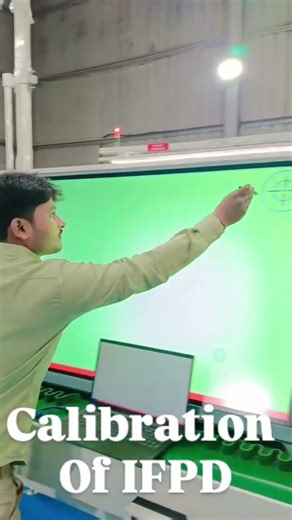 Calibration of Interactive Flat Panel