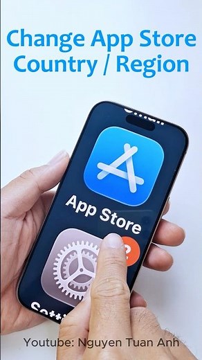 How to change app store country or region