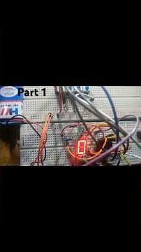 How to use 7 Segment Display Counter Part 1