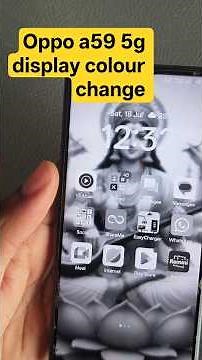 OPPO A59 5G Display Color Change Problem Fix | 100% Working Solution