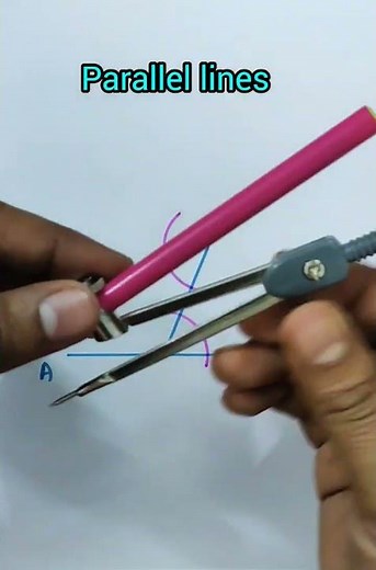 Parallel line construction // Geometry //