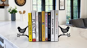 Watch Birds on Branch Bookends - Artistic Bird Designer Style on Amazon Live