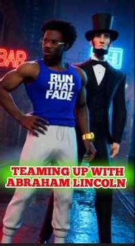 Teaming Up With Abraham Lincoln To Stop Crime! #shorts