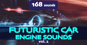 Futuristic Car Engine Sounds Vol. 2 | Transportation Sound FX | Unity Asset Store