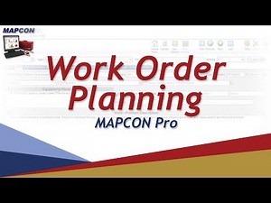 Work Order Planning -MAPCON CMMS