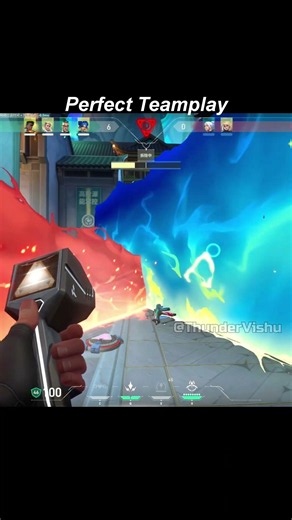 Best Team Support Gameplay #valorant #valorantclips