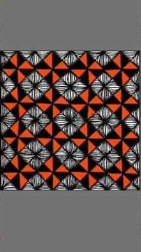 OPTICAL ILLUSION GEOMATRIC ART / #art #shorts #trending #satisfying #digitaldrawing #opticalillusion