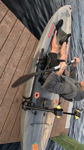 This Makes No Sense… Why Is He Paddling on the Dock?