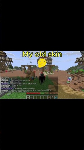 MY NEW SKIN IN MINECRAFT JAVA EDITION!