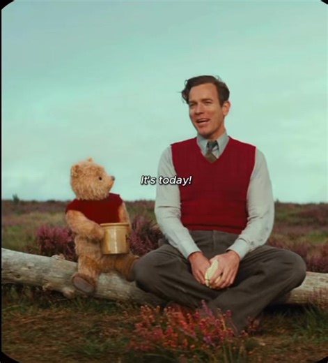 Christopher Robin Reunites with Winnie the Pooh