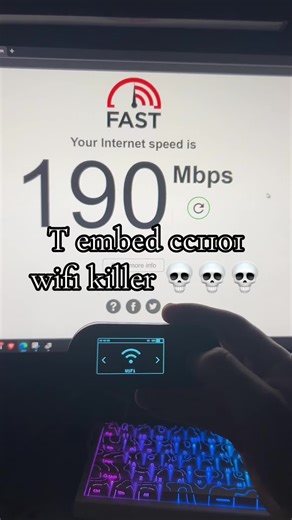 t embed cc1101 plus 2.4ghz wifi killer #cybersecurity #pentesting #ethicalhacking #wifikiller #deauth