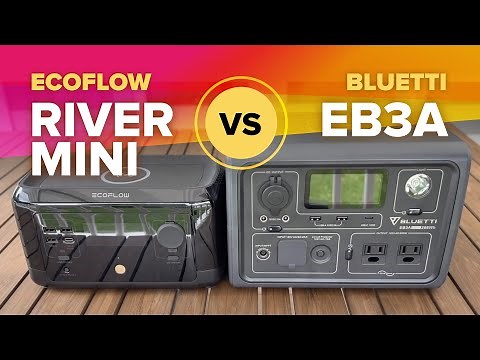 EcoFlow RIVER Mini vs BLUETTI EB3A: Best small power station in 2022