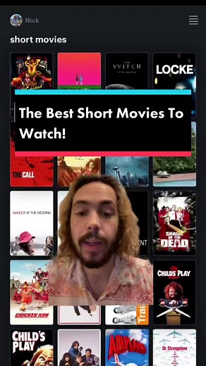 Short and Sweet! Some of my picks for the best short movies to watch! #movie #film #moviereccomendations #netflix #hulu #movies