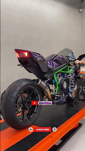 Kawasaki Ninja H2 2025 with SC Project Titanium Full Systems💥#shorts#trending#ninja#h2r#viralvideo