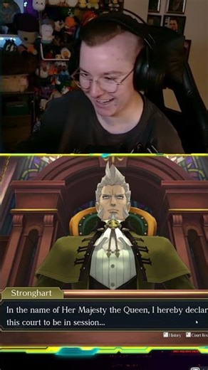 Elmo became the Queen | #greataceattorney #phoenixwright #greatace #ytgaming