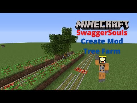 SwaggerSouls SMP TREE FARM - Minecraft Create Mod Guide