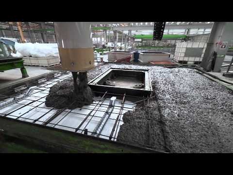 Sandwich wall production