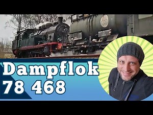 Dampflok br 78 468 Anfahrt im Bahnhof Elze - Dampflokomotive Sound - German Steam Locomotive